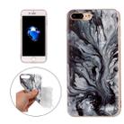 For iPhone 8 Plus & 7 Plus Ink Marble Pattern Soft TPU Protective Case - 1