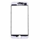 Front Screen Outer Glass Lens with Front LCD Screen Bezel Frame for iPhone 7 Plus (White) - 3