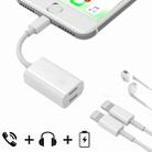 8 Pin Male to 8 Pin Female Sync Data / Charger & 8 Pin Female Audio Adapter, Support iOS 10.3.1 or Above Mobile Phones - 1