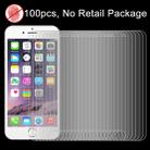 100 PCS for iPhone 7 Plus Anti-glare Non-full Screen Protector(Taiwan Material), No Retail Package - 1