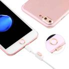 For iPhone 7 Plus Anti Dust Plug with Home Key Loop & Camera Lens(Gold) - 1