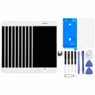 10 PCS TFT LCD Screen for iPhone 7 Plus with Digitizer Full Assembly (White) - 1