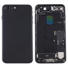 for iPhone 7 Plus Battery Back Cover Assembly with Card Tray(Black) - 1