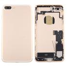 for iPhone 7 Plus Battery Back Cover Assembly with Card Tray(Gold) - 1
