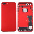 for iPhone 7 Plus Battery Back Cover Assembly with Card Tray(Red) - 1