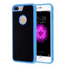 For iPhone 8 Plus & 7 Plus   Anti-Gravity Magical Nano-suction Technology Sticky Selfie Protective Case(Blue) - 1