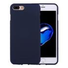 GOOSPERY SOFT FEELING for iPhone 8 Plus & 7 Plus   Liquid State TPU Drop-proof Soft Protective Back Cover Case(navy) - 1