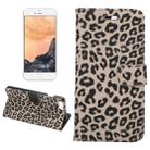 For iPhone 8 Plus & 7 Plus   Leopard Texture Horizontal Flip Leather Case with Holder & Card Slots & Wallet(Brown) - 1