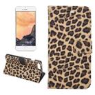 For iPhone 8 Plus & 7 Plus   Leopard Texture Horizontal Flip Leather Case with Holder & Card Slots & Wallet(Yellow) - 1