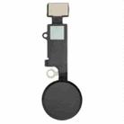 Home Button Flex Cable for iPhone 8 , Not Supporting Fingerprint Identification (Black) - 1