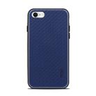 MOFI For iPhone SE 2020 & 8 & 7 Cloth Surface + PC + TPU Protective Back Cover Case(Blue) - 1
