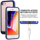 GOOSPERY New Bumper X For iPhone SE 2020 & 8 & 7 PC + TPU Shockproof Hard Protective Back Case(Blue) - 6