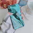 Color Marble Pattern Case For iPhone SE 2020 & 8 & 7(Green) - 1
