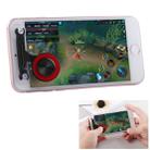 Q9 Direct Mobile Games Joystick Artifact Hand Travel Button Sucker for iPhone, Android Phone, Tablet(Red) - 1