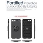 Metal Ring Holder 360 Degree Rotating TPU Case For iPhone SE 2020 & 8 & 7 (Black+Red) - 9