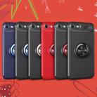 Metal Ring Holder 360 Degree Rotating TPU Case For iPhone SE 2020 & 8 & 7 (Black+Red) - 10
