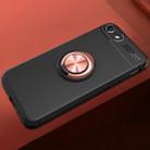 Metal Ring Holder 360 Degree Rotating TPU Case For iPhone SE 2020 & 8 & 7 (Black+Gold) - 2