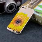 Sunflower Pattern Soft TPU Case For iPhone SE 2020 & 8 & 7 - 1