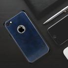 MOFI Shockproof PC+TPU+PU Leather Protective Back Case for iPhone 8(Blue) - 9