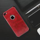 MOFI Shockproof PC+TPU+PU Leather Protective Back Case for iPhone 8(Red) - 9