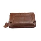 5.2 inch and Below Universal Genuine Leather Men Horizontal Style Case Waist Bag with Belt Hole, For iPhone, Samsung, Sony, Huawei, Meizu, Lenovo, ASUS, Oneplus, Xiaomi, Cubot, Ulefone, Letv, DOOGEE, Vkworld, and other(Coffee) - 7