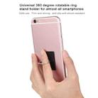 100 PCS Universal Finger Ring Mobile Phone Holder Stand(Black) - 7
