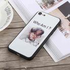 Who Am I? Words Pattern TPU Case For iPhone SE 2020 & 8 & 7 - 1