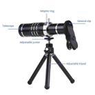 Universal 18X Zoom Telescope Telephoto Camera Lens with Tripod Mount & Mobile Phone Clip, For iPhone, Galaxy, Huawei, Xiaomi, LG, HTC and Other Smart Phones(Black) - 13
