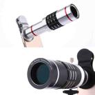 Universal 18X Zoom Telescope Telephoto Camera Lens with Tripod Mount & Mobile Phone Clip, For iPhone, Galaxy, Huawei, Xiaomi, LG, HTC and Other Smart Phones (Silver) - 10