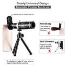 Universal 18X Zoom Telescope Telephoto Camera Lens with Tripod Mount & Mobile Phone Clip, For iPhone, Galaxy, Huawei, Xiaomi, LG, HTC and Other Smart Phones (Silver) - 14
