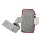 Multi-functional Universal Thin Sports Arm Bag Phone bag Wrist Pack with Earphone Hole for 6.5 Inch or Below Smartphones, Arm Size : 22-38cm (Pink) - 5