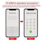 R-SIM 14 V18 Ultra Universal ICCID SIM Unlock Card for iPhone X, XS, XR, XS Max, 8 & 8 Plus, 7 & 7 Plus - 12