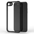 Transparent Acrylic + TPU Airbag Shockproof Case For iPhone SE 2020 & 8 & 7 (Black) - 1