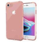 Transparent TPU Airbag Shockproof Case For iPhone SE 2020 & 8 & 7 (Rose Gold) - 1