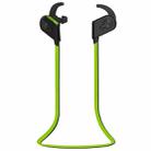 S20 Magnetic Switch Sweatproof Motion Wireless Bluetooth In-Ear Headset with Indicator Light  & Mic, Distance: 10m, For iPad, Laptop, iPhone, Samsung, HTC, Huawei, Xiaomi, and Other Smart Phones(Green) - 1