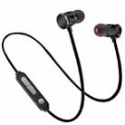 X3 Magnetic Absorption Sports Bluetooth 5.0 In-Ear Headset with HD Mic, Support Hands-free Calls, Distance: 10m(Black) - 1