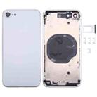 Back Housing Cover for iPhone 8(Silver) - 1