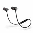 BTH-838 Stereo Sound Quality Magnetic Absorption V4.1 Bluetooth Sports Headset, Bluetooth Distance: 10m, For iPad, iPhone, Galaxy, Huawei, Xiaomi, LG, HTC and Other Smart Phones(Black) - 1