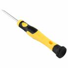 JIAFA JF-611-Y Tri-point 0.6 Repair Screwdriver for iPhone 7 & 7 Plus & Apple Watch(Yellow) - 4