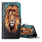 For iPhone SE 2020 & 8 & 7 Embossed Lion Pattern Elephant Pattern Horizontal Flip Leather Case with Holder & Card Slots & Wallet & Photo Frame - 1