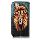 For iPhone SE 2020 & 8 & 7 Embossed Lion Pattern Elephant Pattern Horizontal Flip Leather Case with Holder & Card Slots & Wallet & Photo Frame - 3