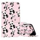 For iPhone SE 2020 & 8 & 7 Embossed Panda Pattern Elephant Pattern Horizontal Flip Leather Case with Holder & Card Slots & Wallet & Photo Frame - 1