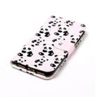 For iPhone SE 2020 & 8 & 7 Embossed Panda Pattern Elephant Pattern Horizontal Flip Leather Case with Holder & Card Slots & Wallet & Photo Frame - 7