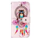 For iPhone SE 2020 & 8 & 7 Colorful Dream Catcher Owl Pattern Horizontal Flip Leather Case with Holder & Card Slots & Wallet & Photo Frame - 2