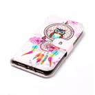 For iPhone SE 2020 & 8 & 7 Colorful Dream Catcher Owl Pattern Horizontal Flip Leather Case with Holder & Card Slots & Wallet & Photo Frame - 7