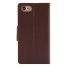 GOOSPERY SONATA DIARY For iPhone SE 2020 & 8 & 7 Business Style Magnetic Clasp Horizontal Flip Leather Case with Holder & Card Slots & Wallet(Brown) - 3