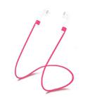 Wireless Bluetooth Earphone Anti-lost Strap Silicone Unisex Headphones Anti-lost Line for Apple AirPods 1/2, Cable Length: 60cm(Magenta) - 1