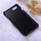For  iPhone 8 & 7 Plush Protective Back Cover Case(Black) - 4