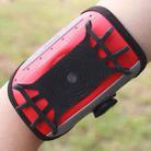 PICTET FINO RH65 Universal 360 Degree Rotation Button Sport Armband Bag Mobile Phone Case for 6.2 inch Smart Phones (Red) - 1