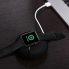 For Apple Watch Original Creative Silicone Desk Charging Holder Storage Charging Seat (Apple Watch is not Included)(Black) - 1